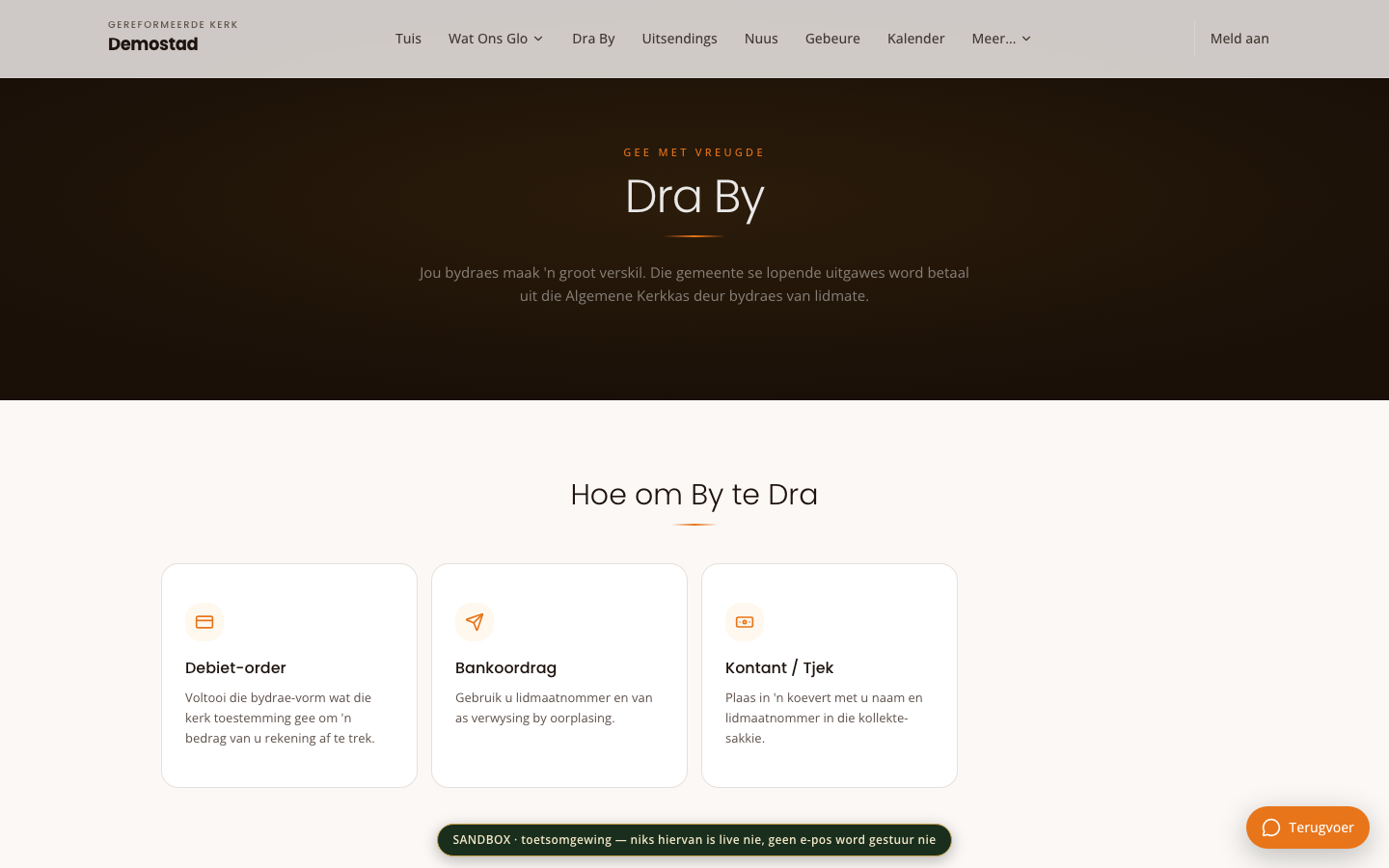 Dra By-bladsy